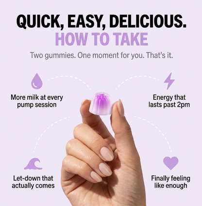 Latchwell™ Lactation & Postnatal Support Gummies