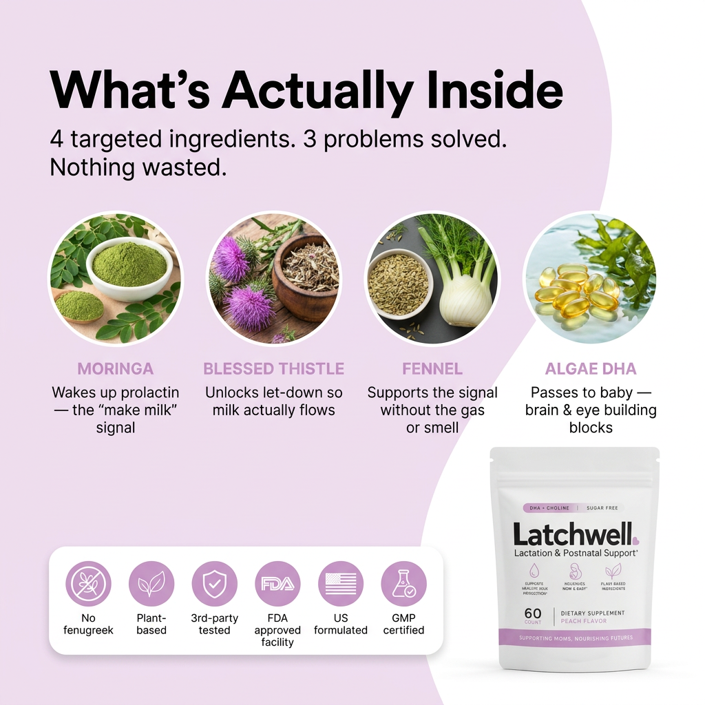 Latchwell™ Lactation & Postnatal Support Gummies
